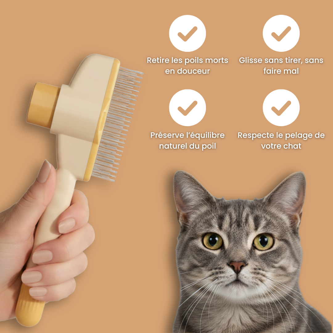 SmartBrush™ – Brosse anti-poils morts